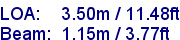 sail specifications