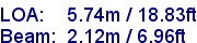 sail specifications