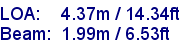 sail specifications