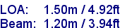 sail specifications