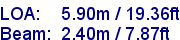 sail specifications