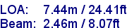 sail specifications