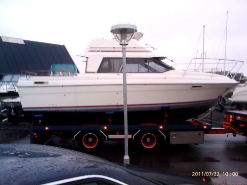 Boat on trailer