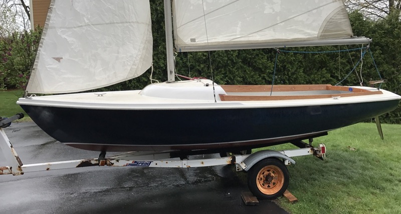 Boat on trailer