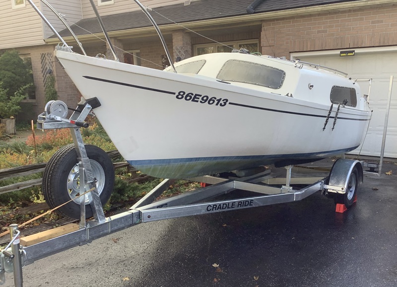 Boat on trailer Boat on trailer