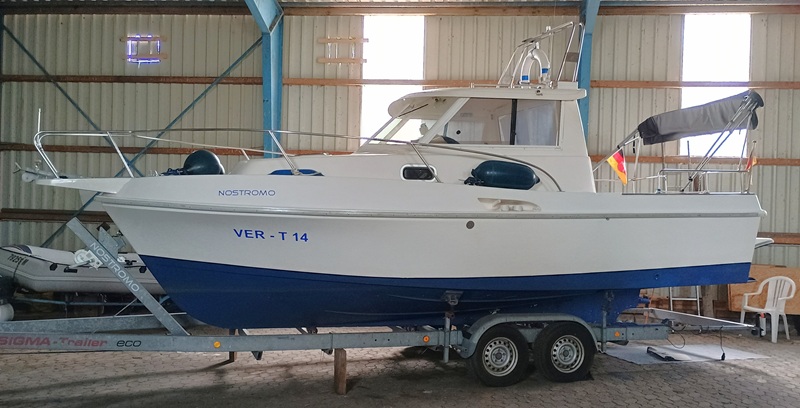 Boat on trailer Boat on trailer