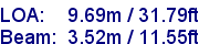 sail specifications