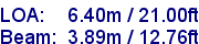 sail specifications