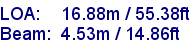 sail specifications