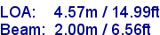 sail specifications