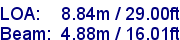 sail specifications