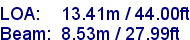 sail specifications