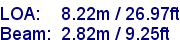 sail specifications