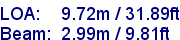 sail specifications