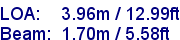 sail specifications