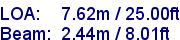 sail specifications