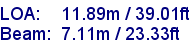 sail specifications