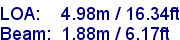 sail specifications