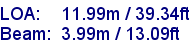 sail specifications