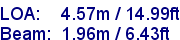 sail specifications