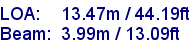 sail specifications