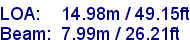 sail specifications