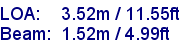 sail specifications