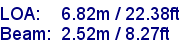 sail specifications