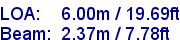 sail specifications