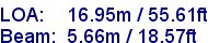 sail specifications