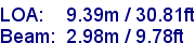 sail specifications