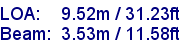 sail specifications