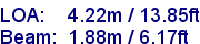 sail specifications