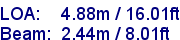 sail specifications