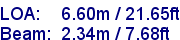 sail specifications