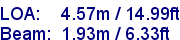 sail specifications