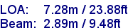 sail specifications