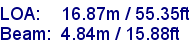 sail specifications