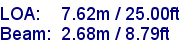 sail specifications