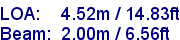 sail specifications