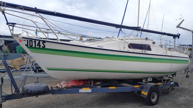 Boat on trailer Boat on trailer