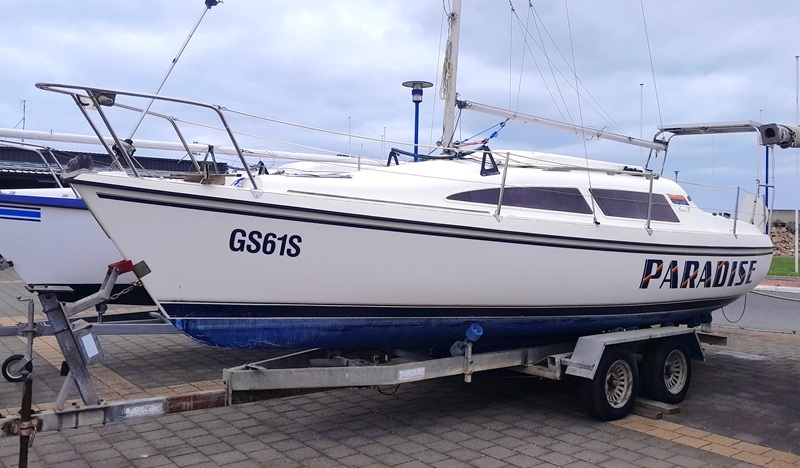 Boat on trailer Boat on trailer